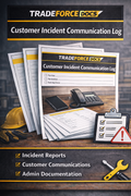 Customer Incident Communication Log | Operations Compliance PDF