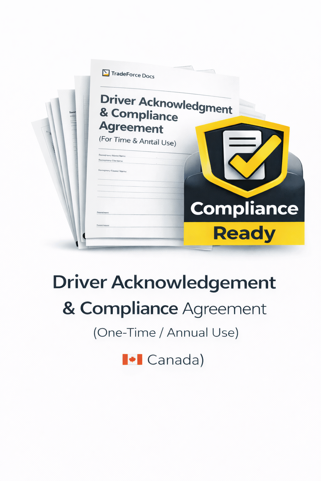 Driver Acknowledgement & Compliance Agreement – Canada | Driver Compliance PDF