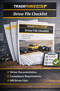 Driver File Checklist | Operations Compliance PDF