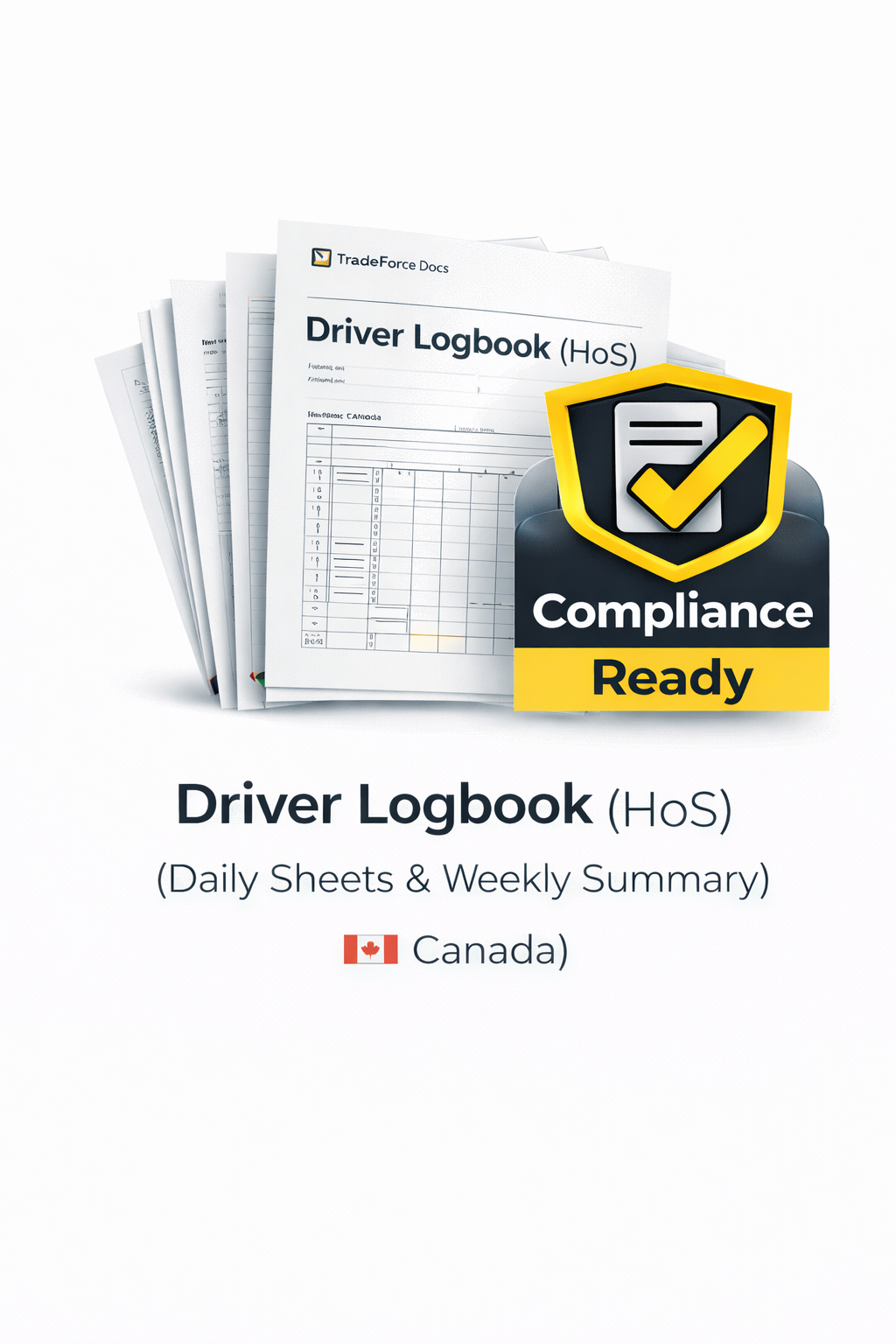 Driver Logbook – Canada (HOS) | Driver Compliance PDF