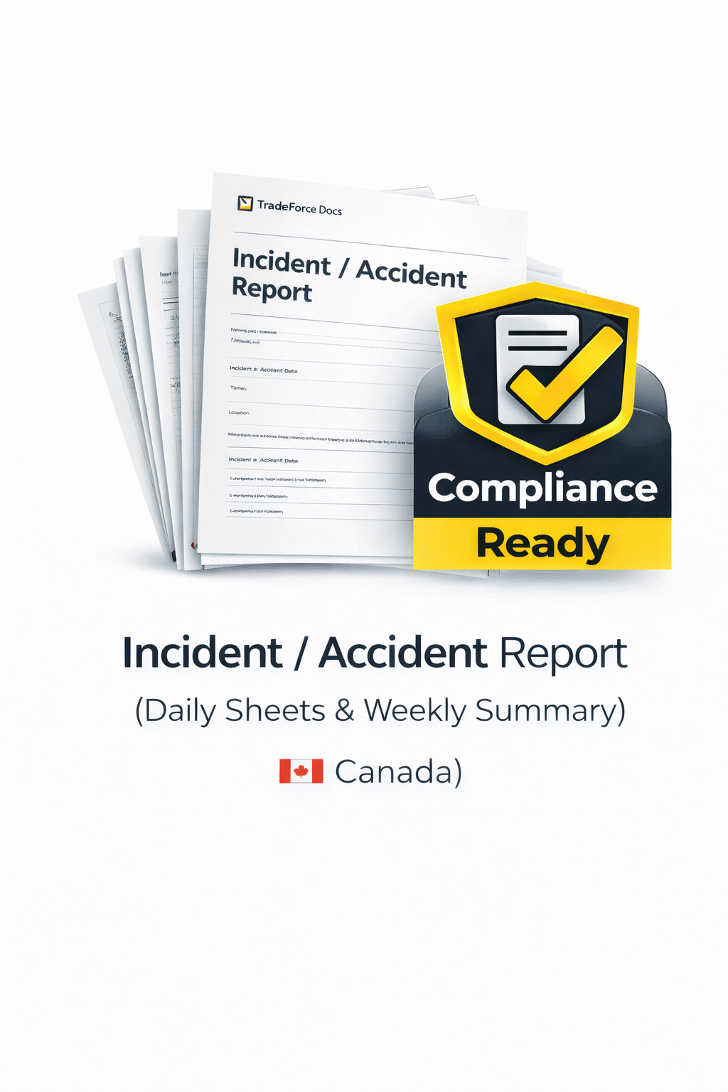 Incident / Accident Report – Canada | Driver Compliance PDF