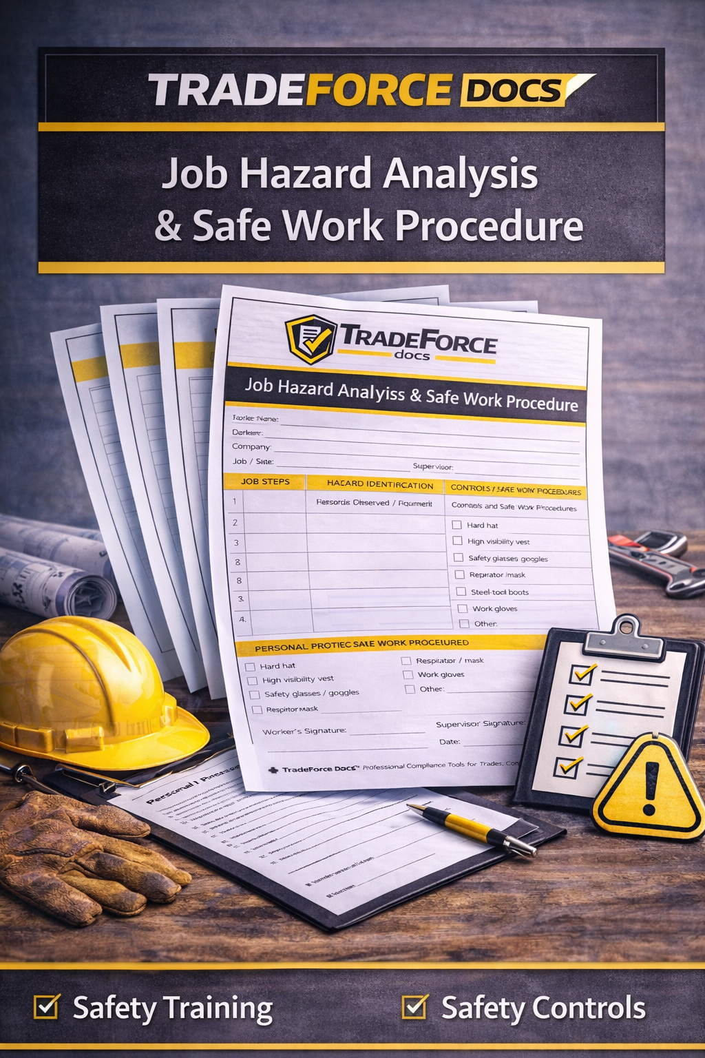 Job Hazard Analysis & Safe Work Procedure - Safety Compliance PDF