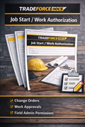 Job Start / Work Authorization Form | Operations Compliance PDF
