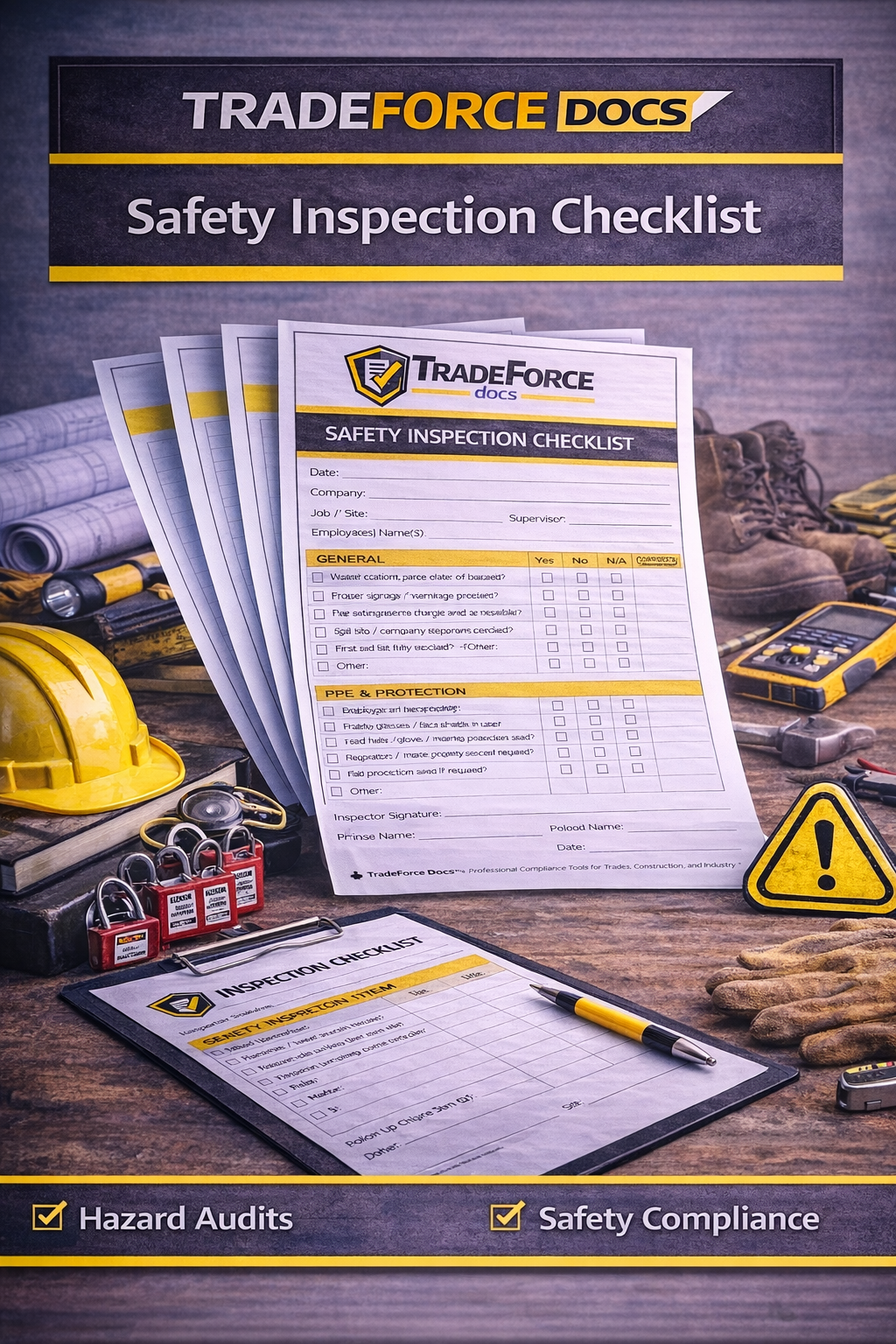 Safety Inspection Checklist - Safety Compliance PDF