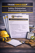 Safety Orientation & Acknowledgement - Safety Compliance PDF